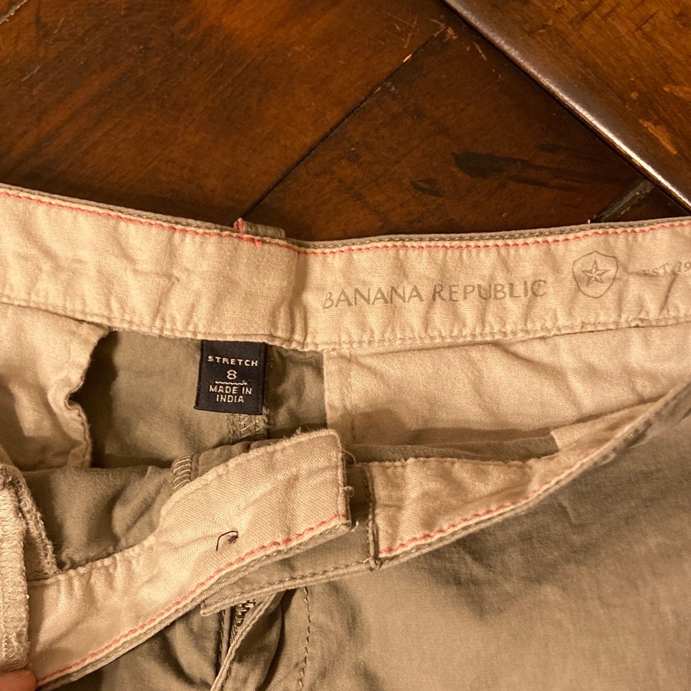 Banana Republic Khaki Stretch Chinos